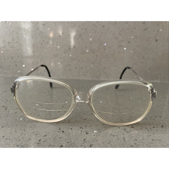 Vintage Marchon Marcolin Ashley 532 920 Eyeglasses Frames Only 135 Italy clear main image 5
